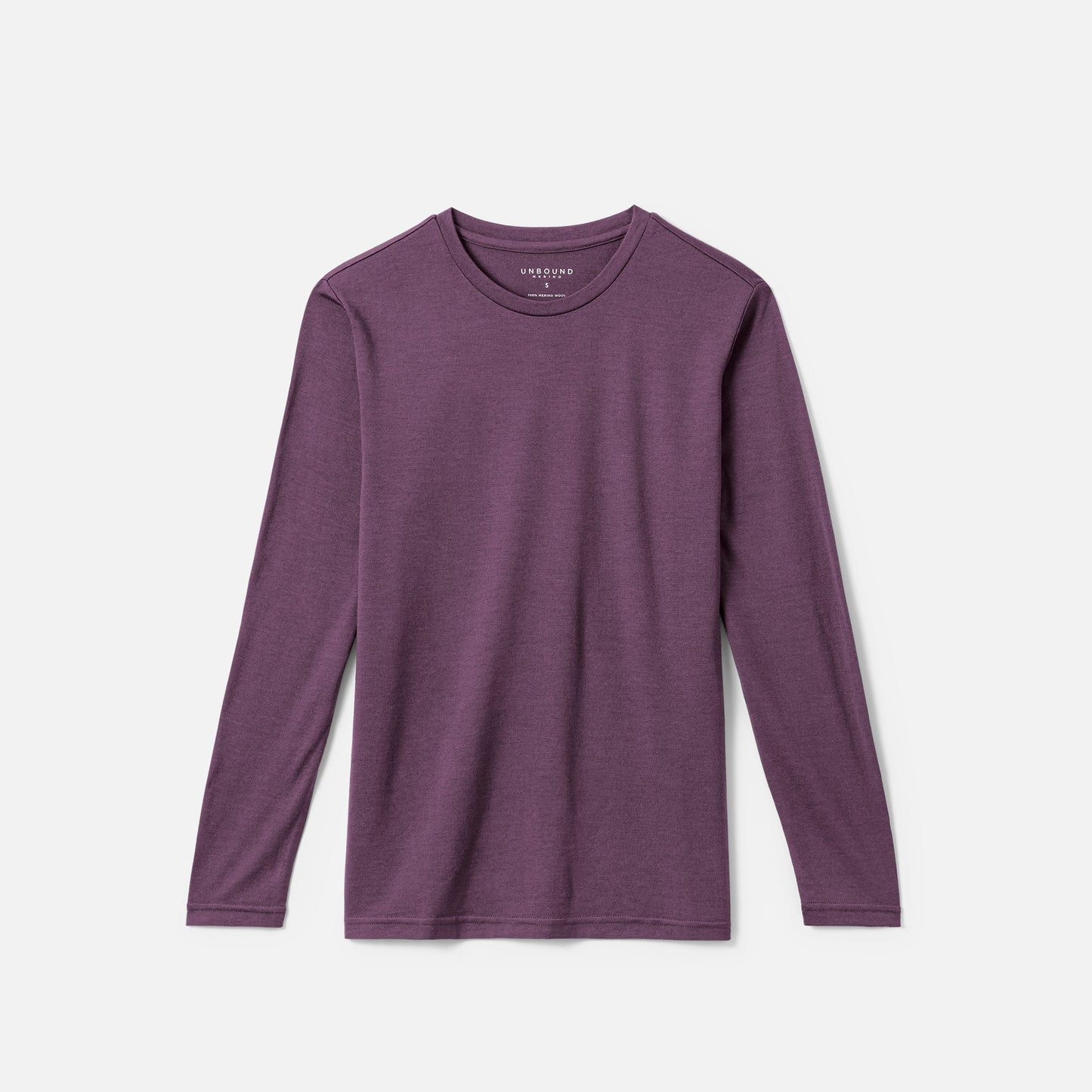 Men's Long Sleeve Merino Crew