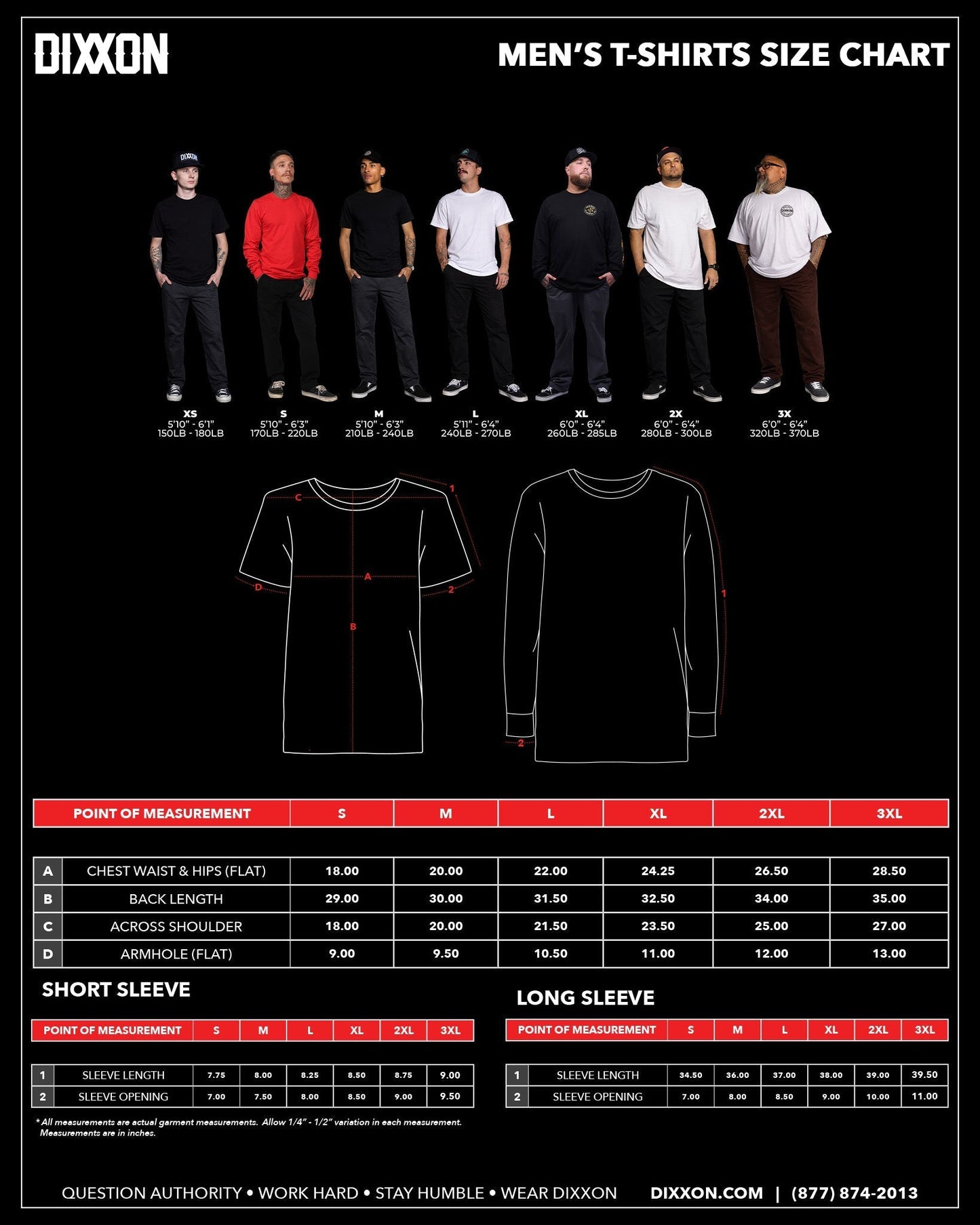 White Classic T-Shirt - Black