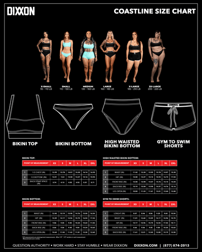 Women's Coastline Bikini Bottoms - Tiffany & White