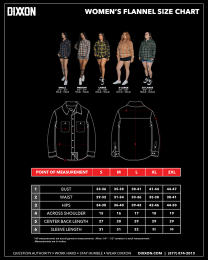 Women's Scratch Flannel